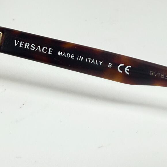 Versace Eyeglasses MOD. 3263B 108 Brown 52-17-140 Womens H17811 - Picture 6 of 7